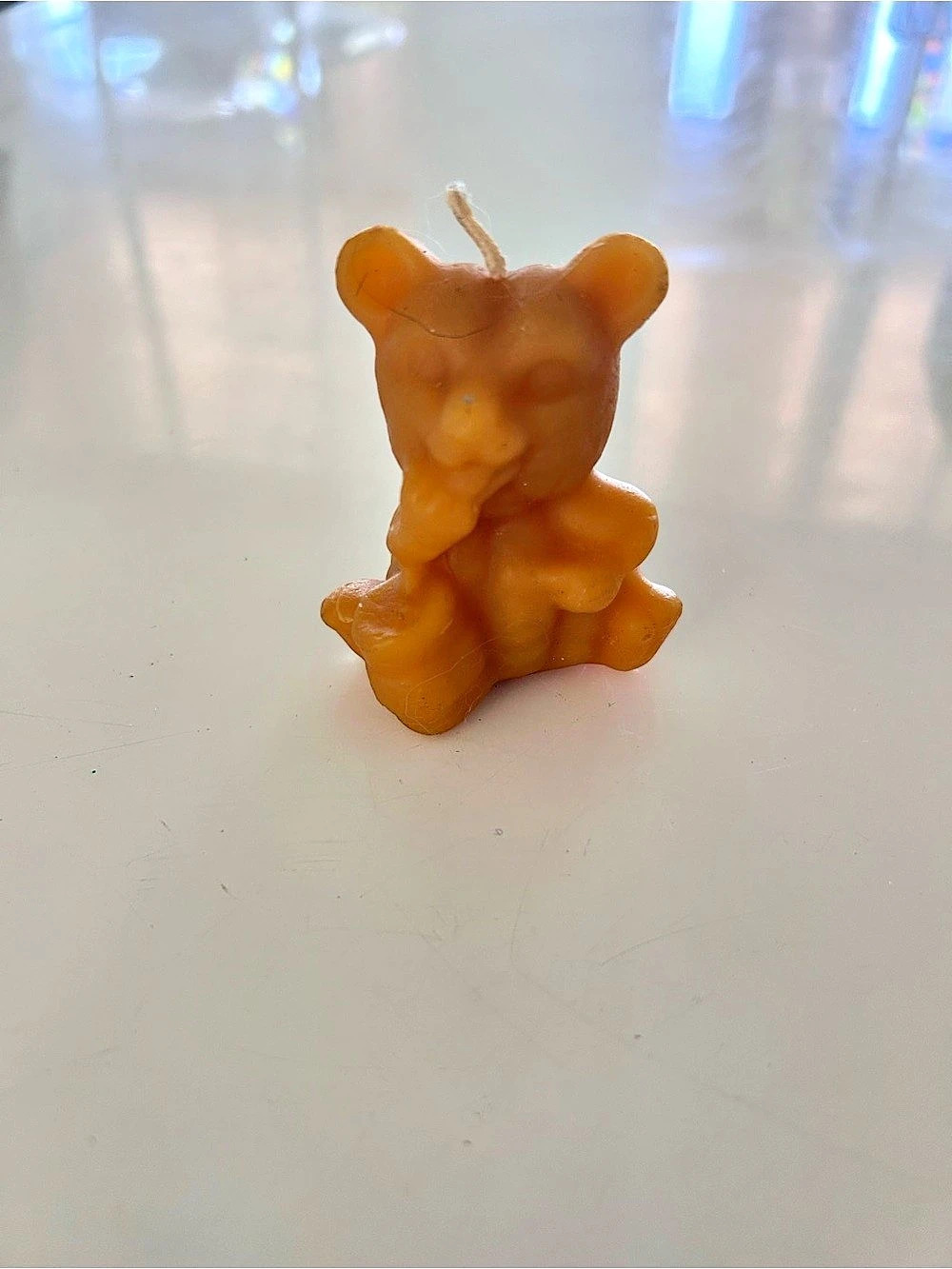 Organic Honey Candle made from 100% beeswax